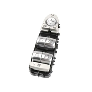Master Window Switch for MERCEDES-BENZ CLS C257 (2019) in Black color White Light With Chrome