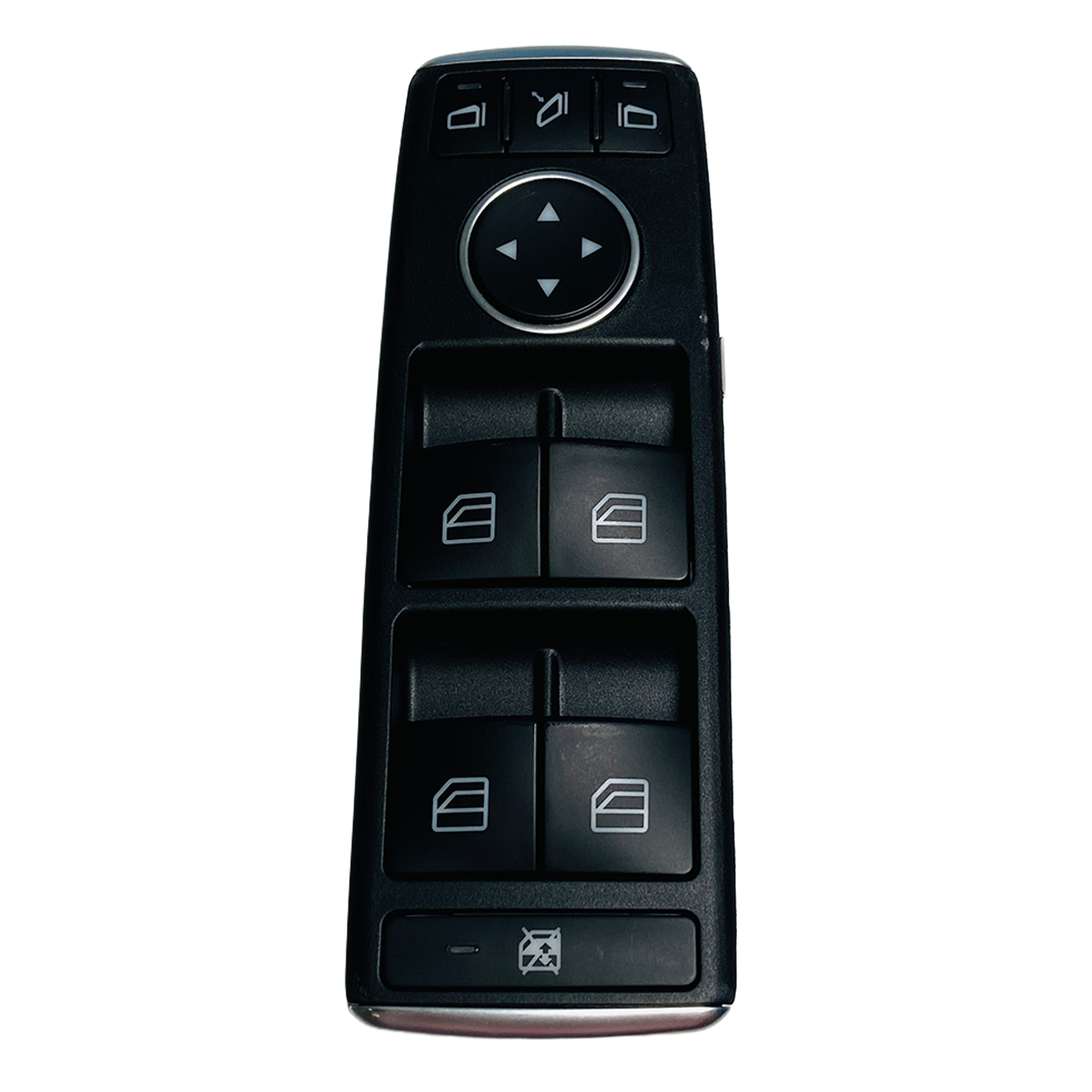 Master Window Switch for MERCEDES-BENZ GLA-CLASS X156 (2014-2019) in Black color 3 Pin With Chrome