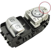 Master Window Switch for MERCEDES-BENZ V-Class W447 (2019-2022) in Black color White Light