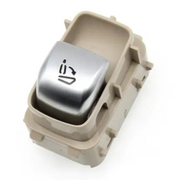 Mercedes Benz C-Class W205 Sedan (2015-2021) Beige Left Seat Adjustment Switch Button with Chrome_1