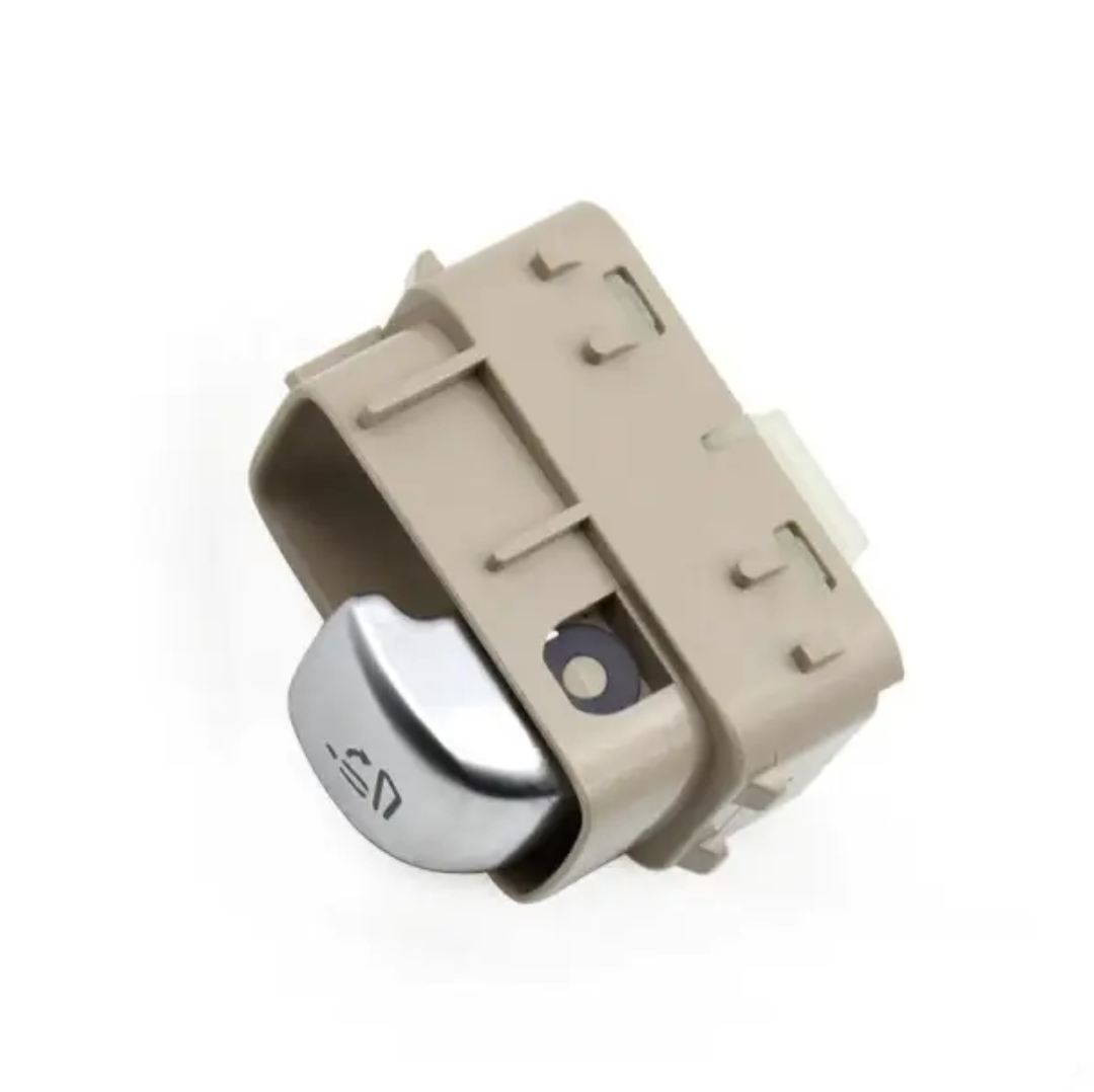 Mercedes Benz C-Class W205 Sedan (2015-2021) Beige Left Seat Adjustment Switch Button with Chrome_1