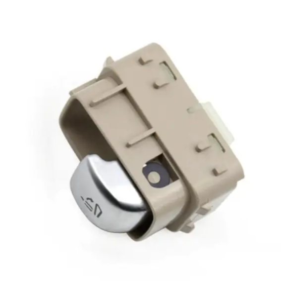 `Mercedes Benz C-Class W205 Sedan (2015-2021) Beige Right Seat Adjustment Switch Button With Chrome_1