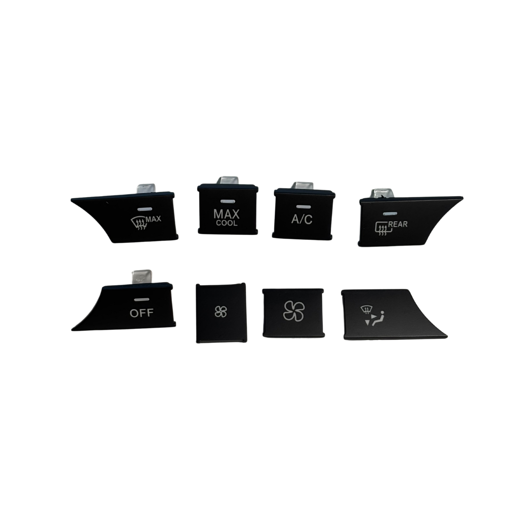 Mercedes Benz ML-Class SUV (2012-2015) Dashboard AC Buttons Set (W166)-01