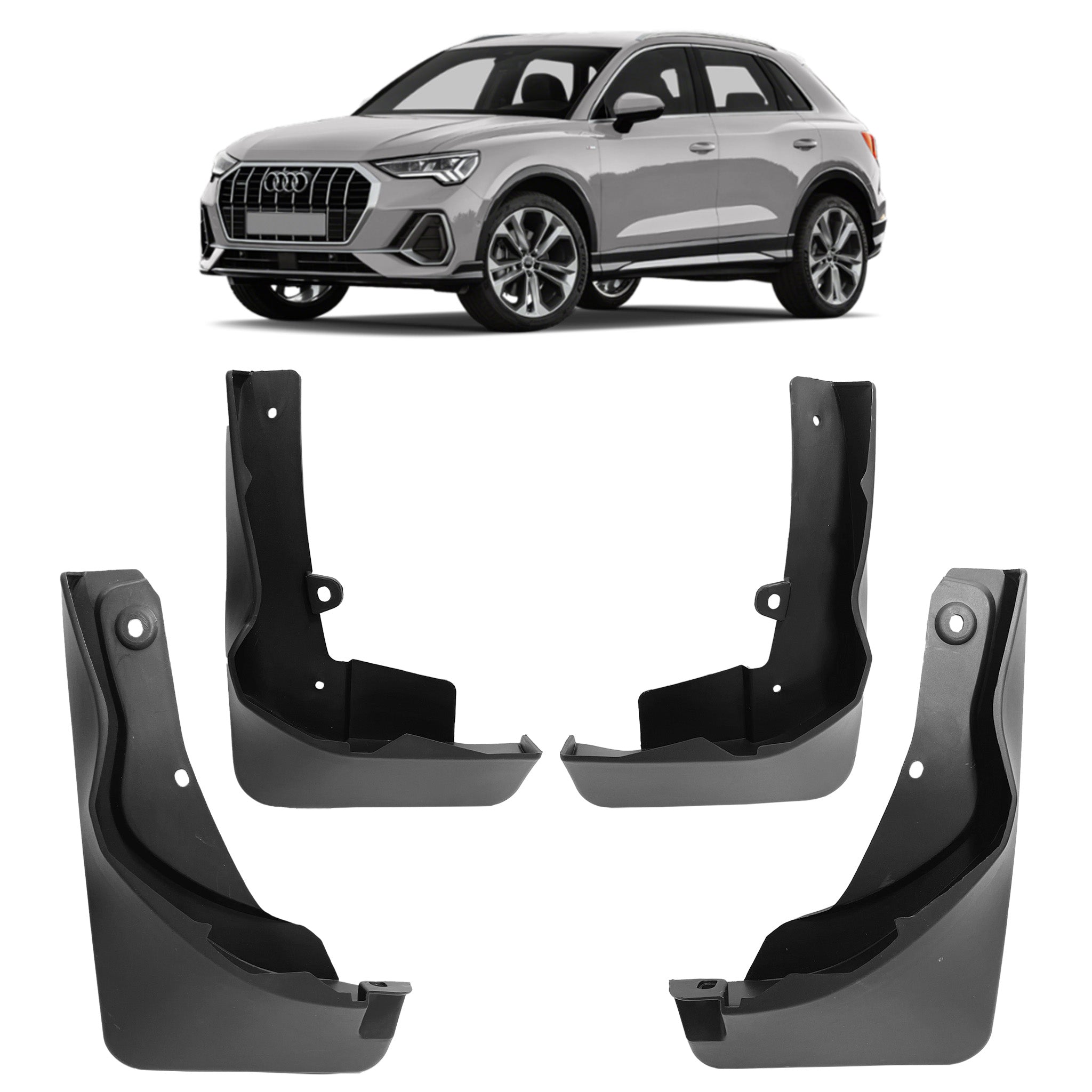 Mud Flaps Set for AUDI Q3 F3N (2019-2023) SUV