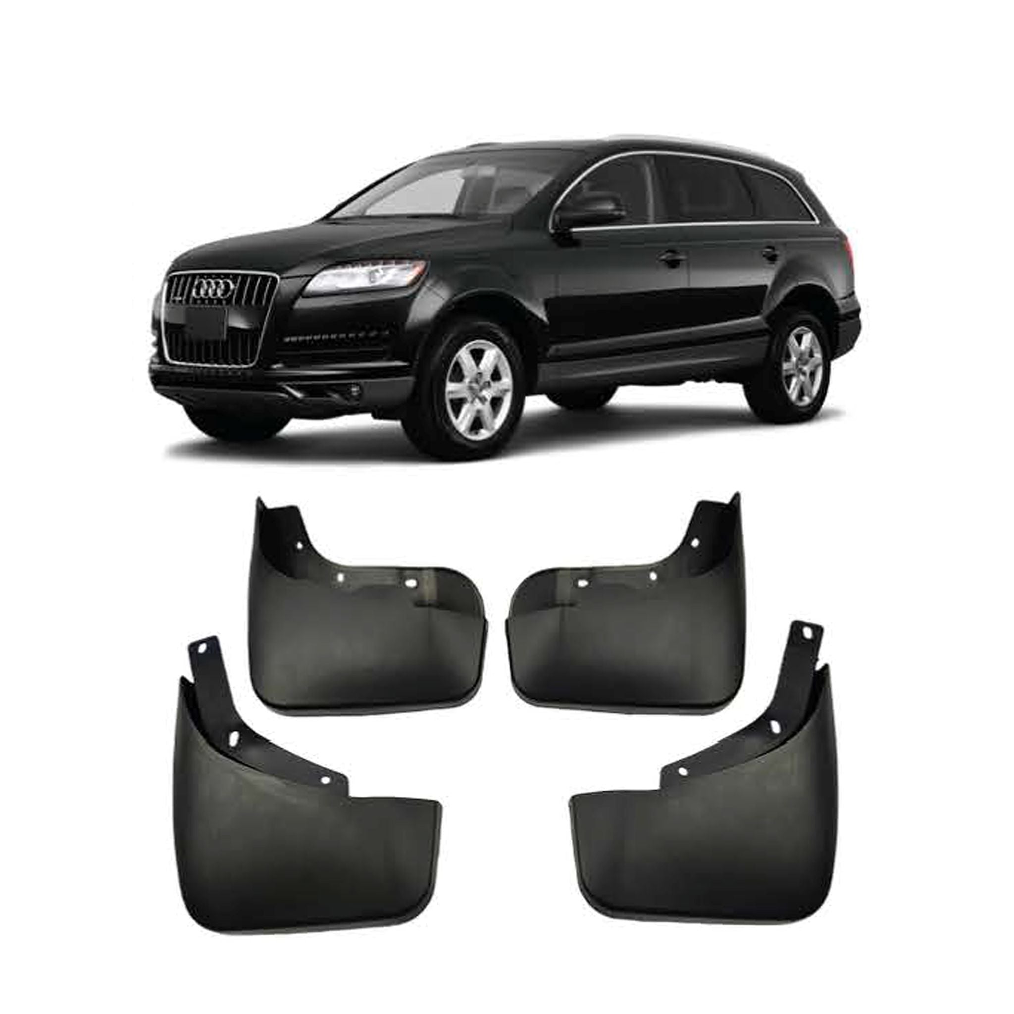 Mud Flaps Set for AUDI Q7 4LB (2006-2015) SUV