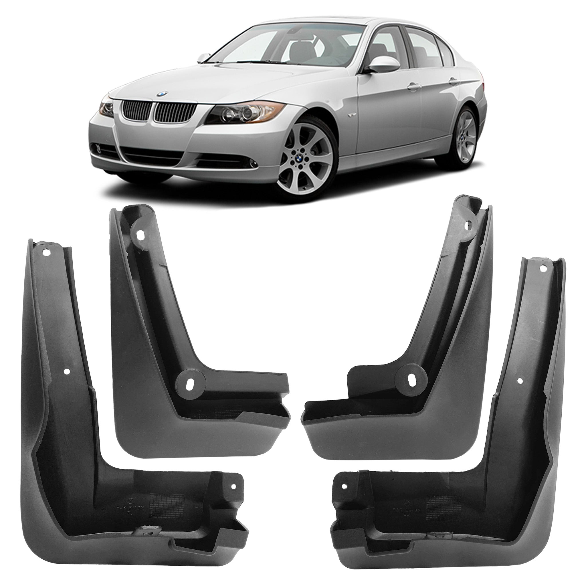 Mud Flaps Set for BMW 3 Series E90 (2006-2012) SUV