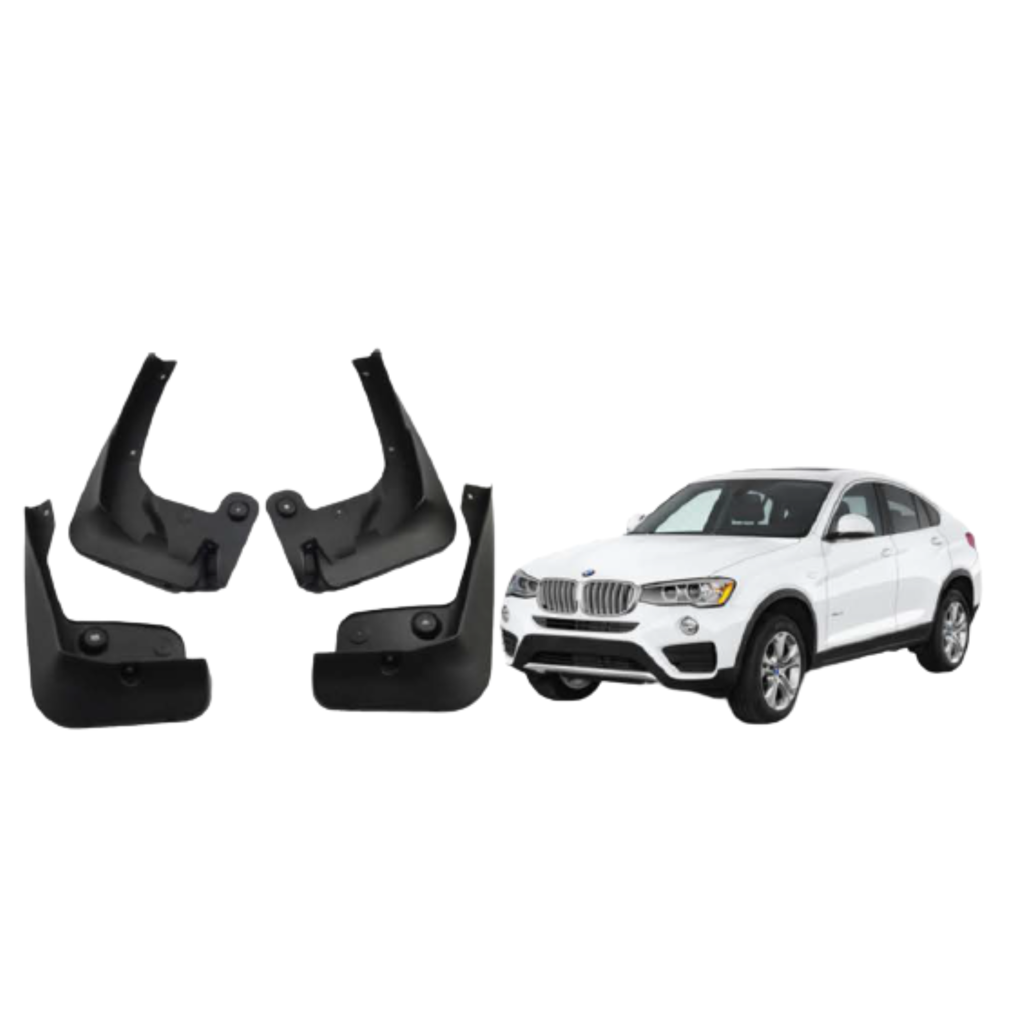 Mud Flaps Set for BMW X4 F26 (2014-2018) SUV