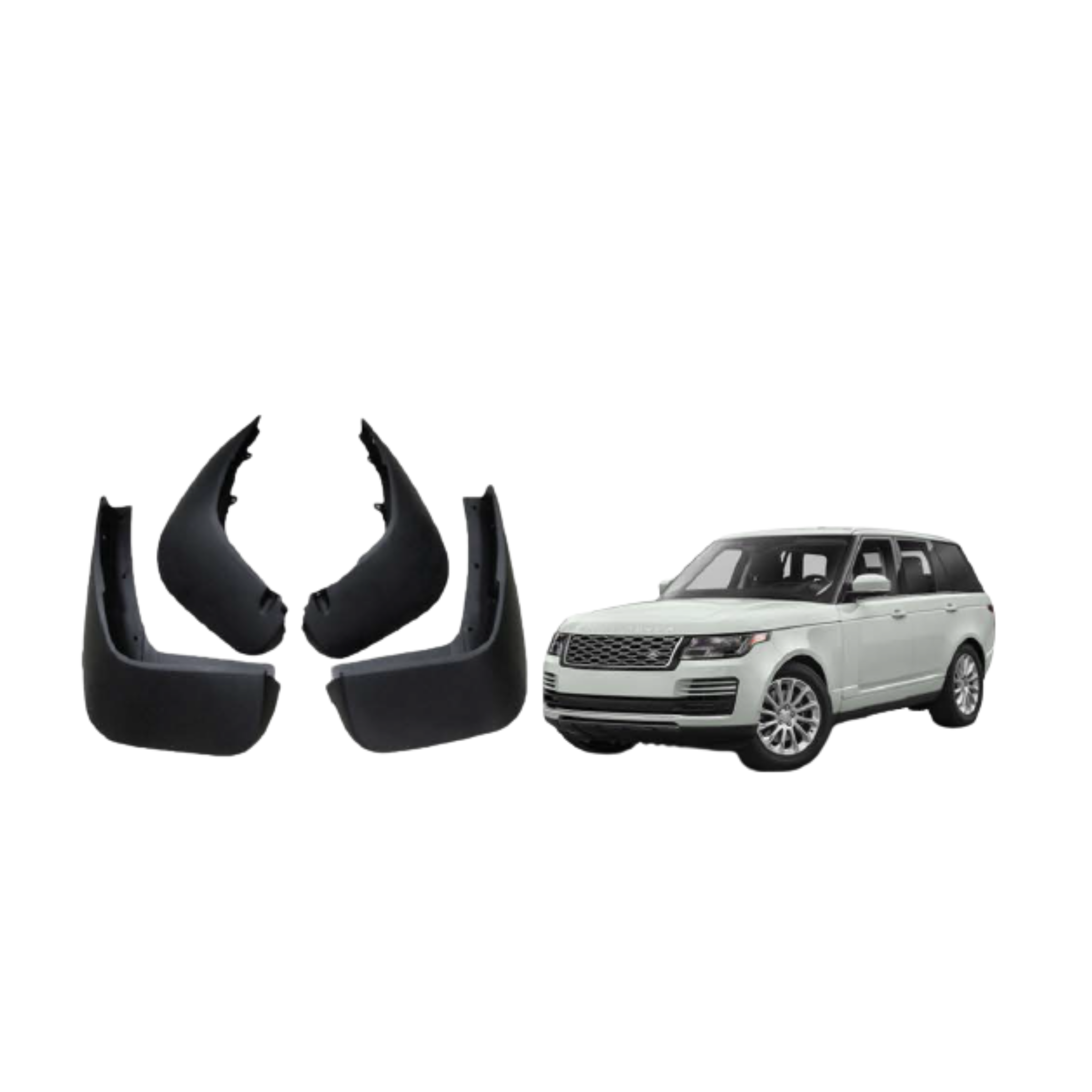 Mud Flaps Set for LAND ROVER RANGE ROVER L405 (2013-2022) SUV Without Pedal