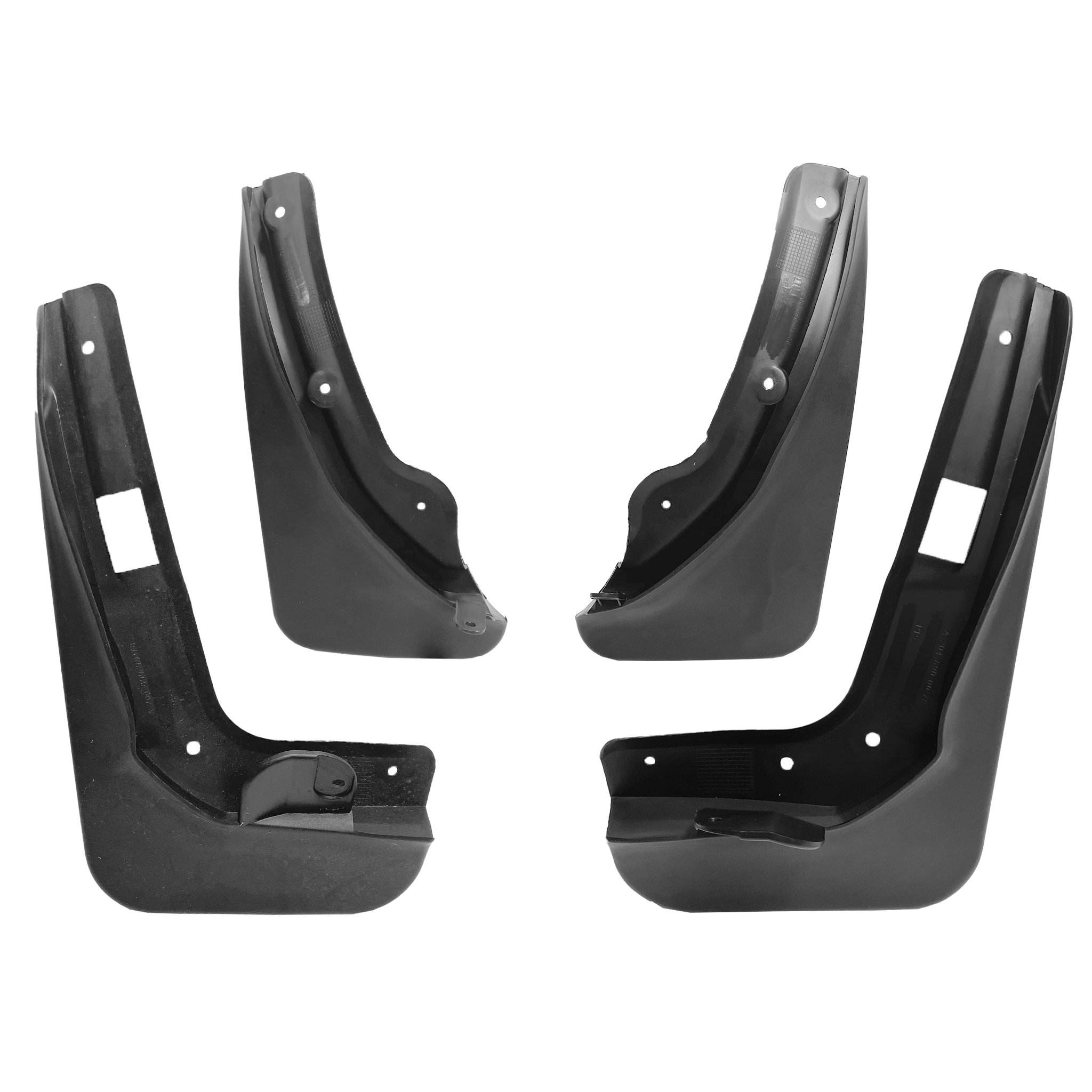 Mud Flaps Set for MERCEDES-BENZ C-CLASS W204 (2007-2010) Sedan