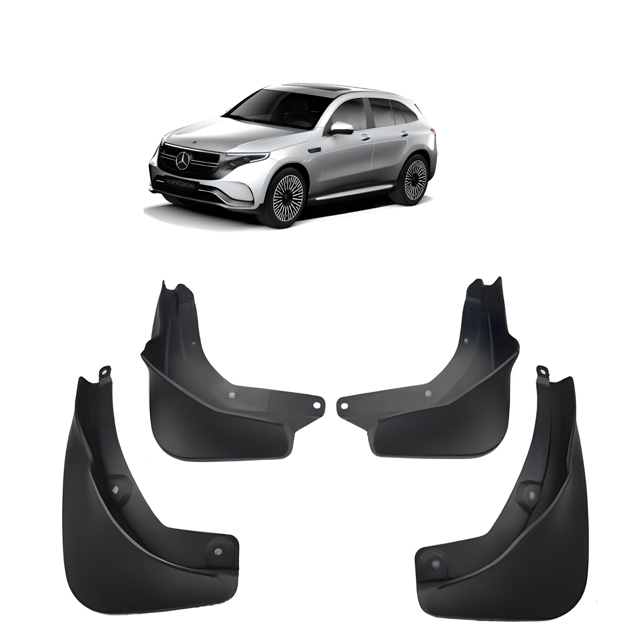 Mud Flaps Set for MERCEDES-BENZ EQC N293 (2021) SUV Electric