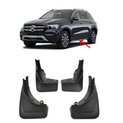 Mud Flaps Set for MERCEDES-BENZ GLE W167 (2019-2023) SUV Low Spec with pedal