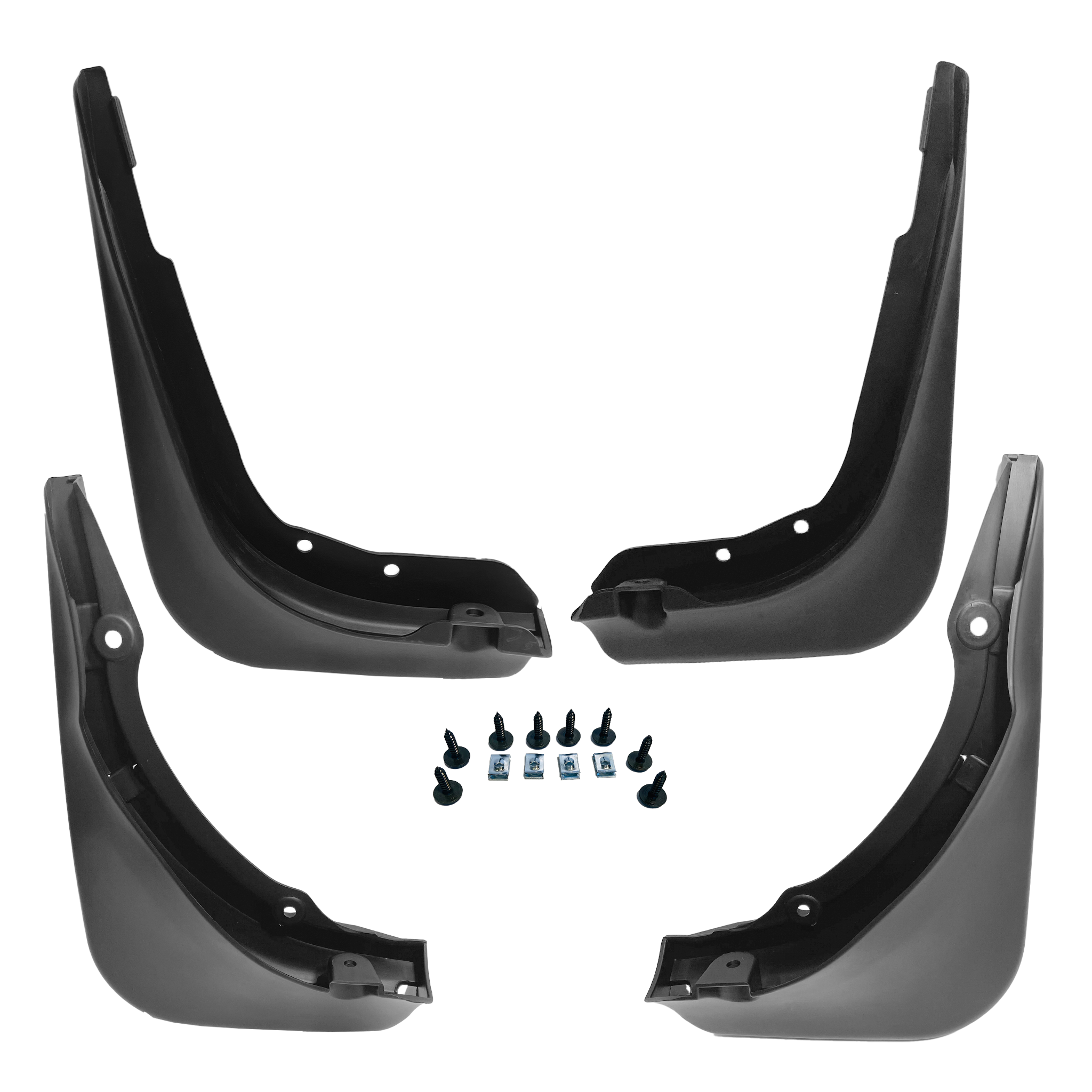 Mud Flaps Set for Mercedes C Class W205 Sedan (2015-2021) (Set of 4)_1