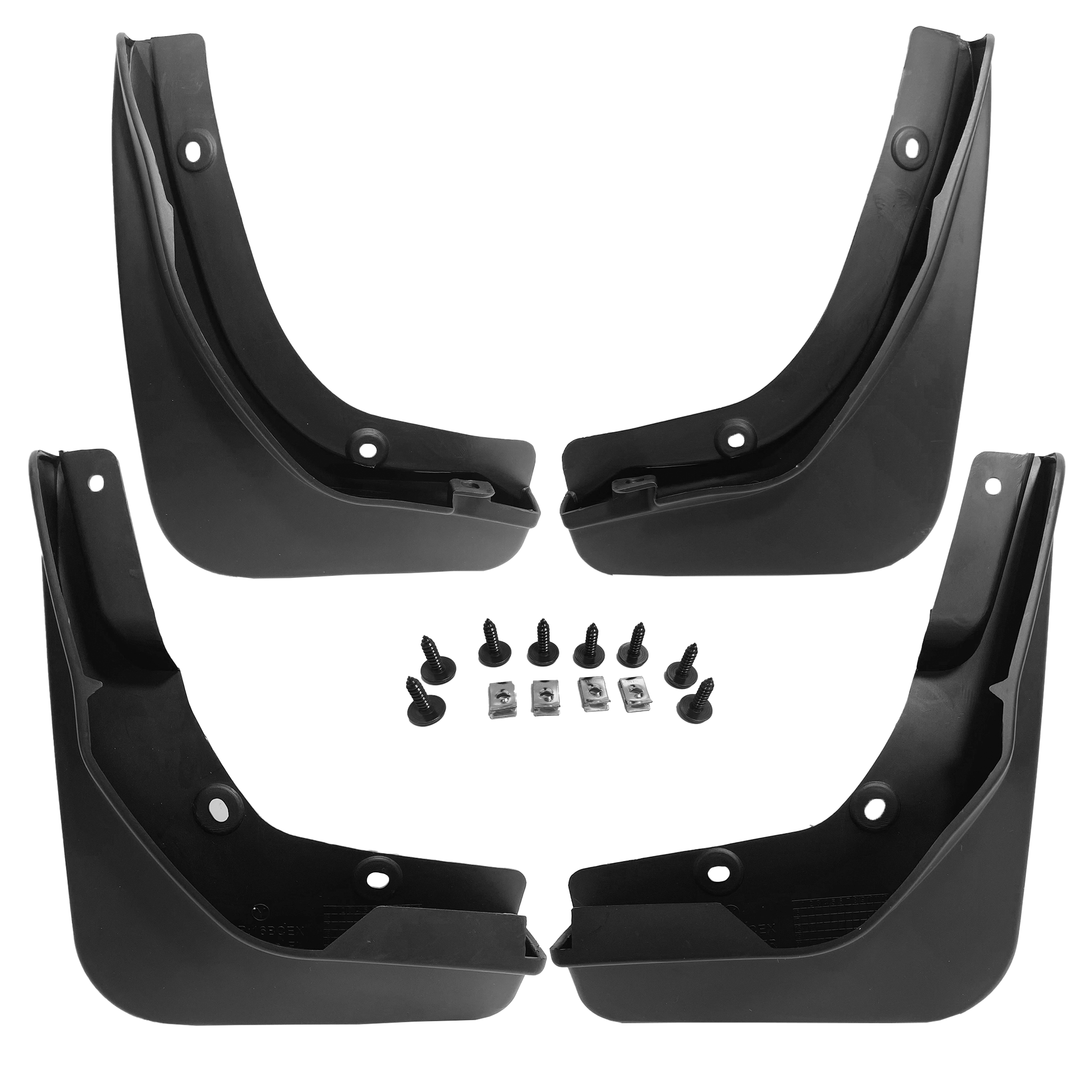 Mud Flaps Set for Mercedes E Class W213 Sedan (2016-2023) (Set of 4)_1