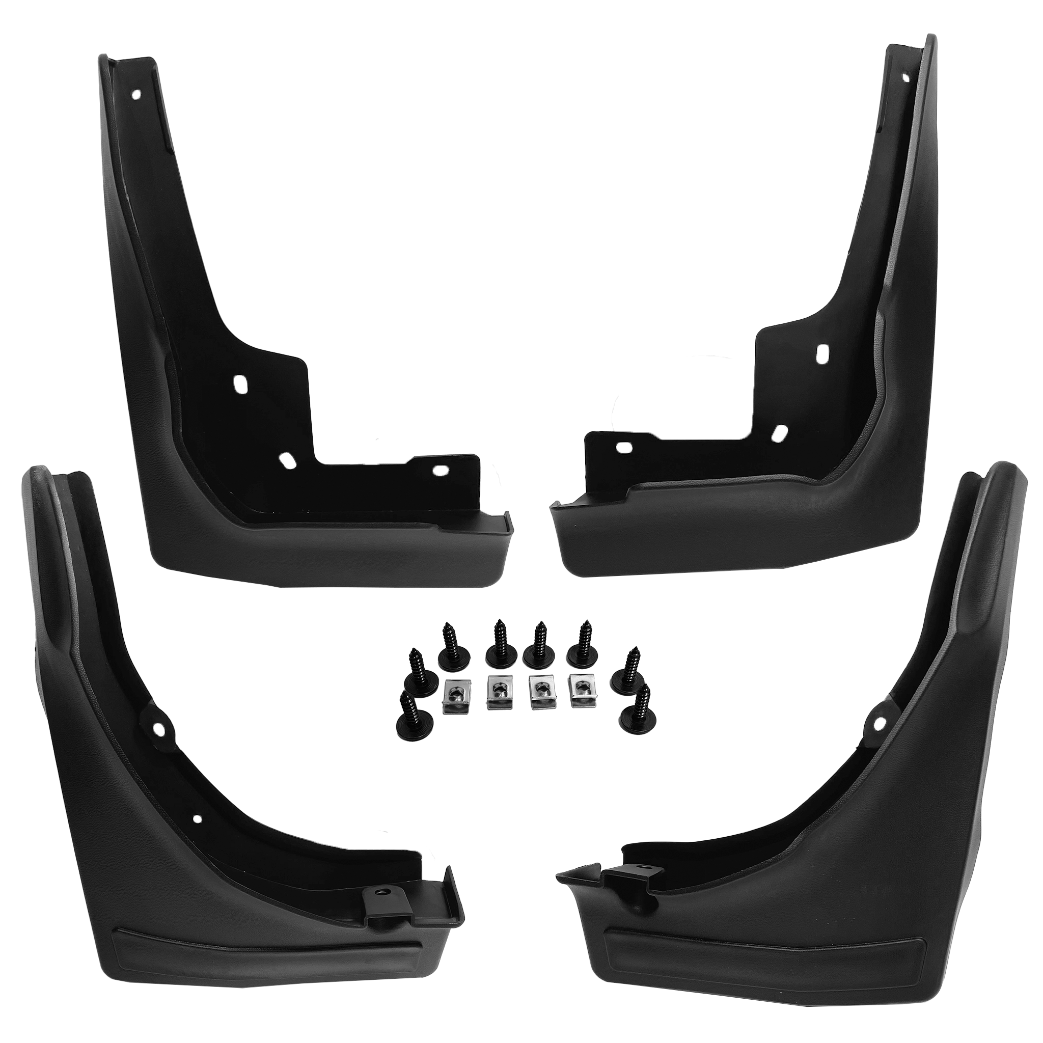 Mud Flaps Set for Mercedes GLC Class X253 SUV (2015-2018) (Set of 4)_1