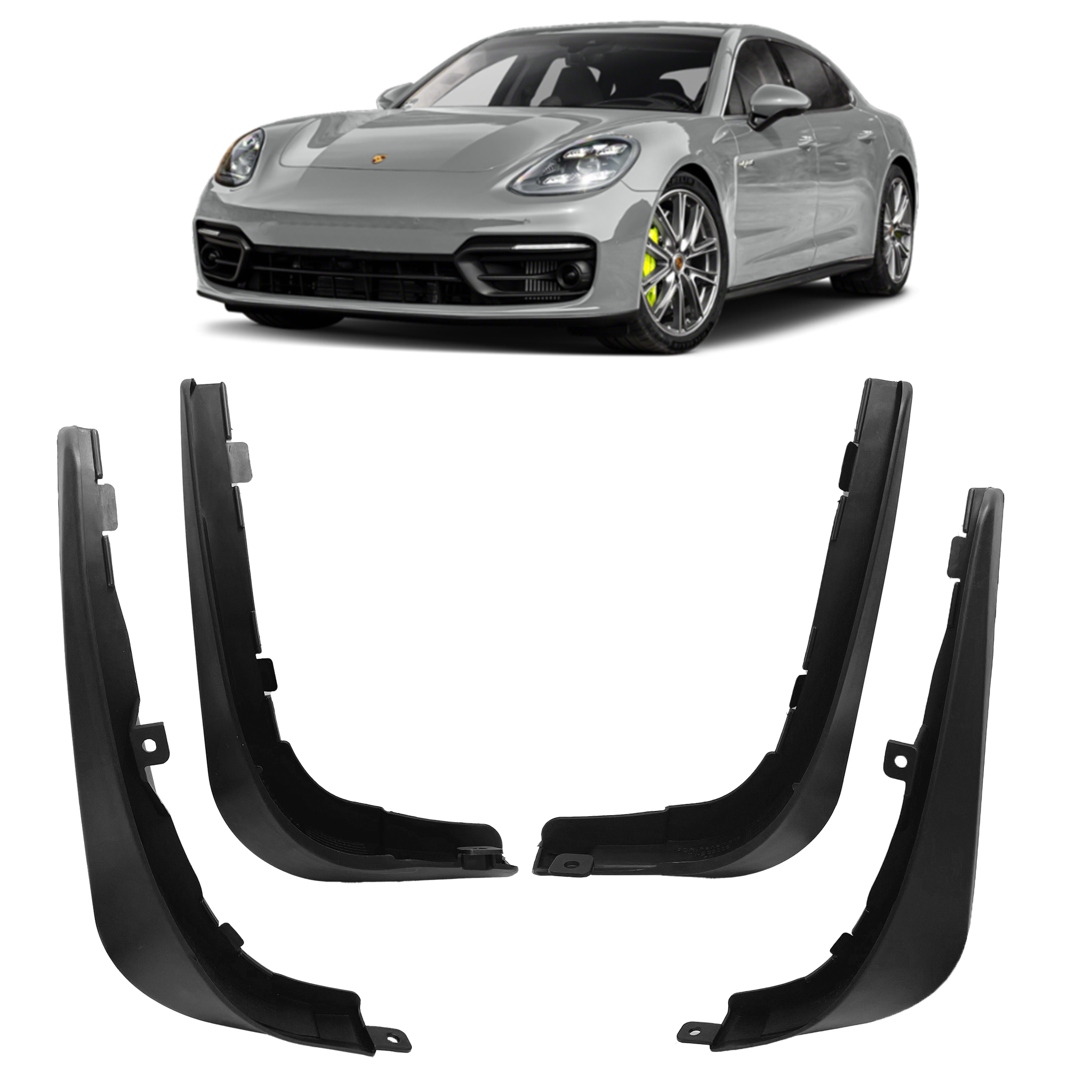 Mud Flaps Set for PORSCHE PANAMERA 971 (2017-2020) Sedan