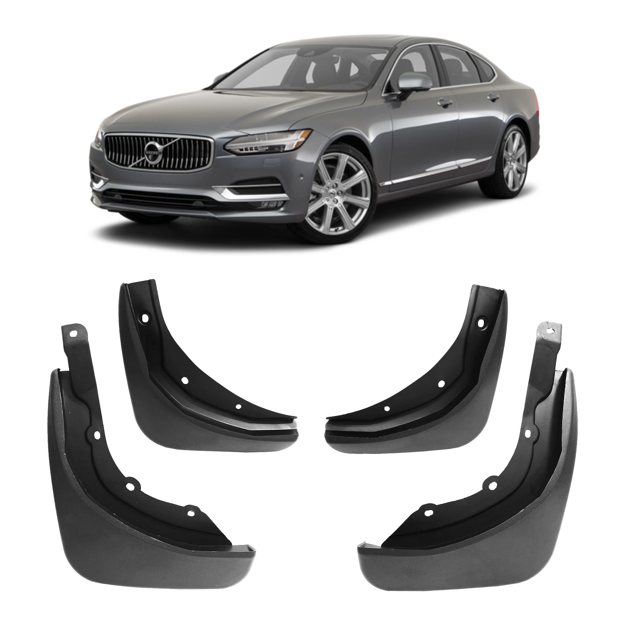 Mud Flaps for Volvo S90 Sedan (2017-2023) (Set of 4)_2