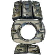 Multimedia Buttons Set for BMW 4 F36 (2014-2020) in Silver color CIC Model B