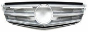 Front Radiator Grille for MERCEDES-BENZ C-CLASS W204 (2007-2014) Original/OEM Style in Silver