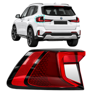 Outer Left (Passenger Side) Tail Lamp Cover for BMW X1 U11 (2024-2026)