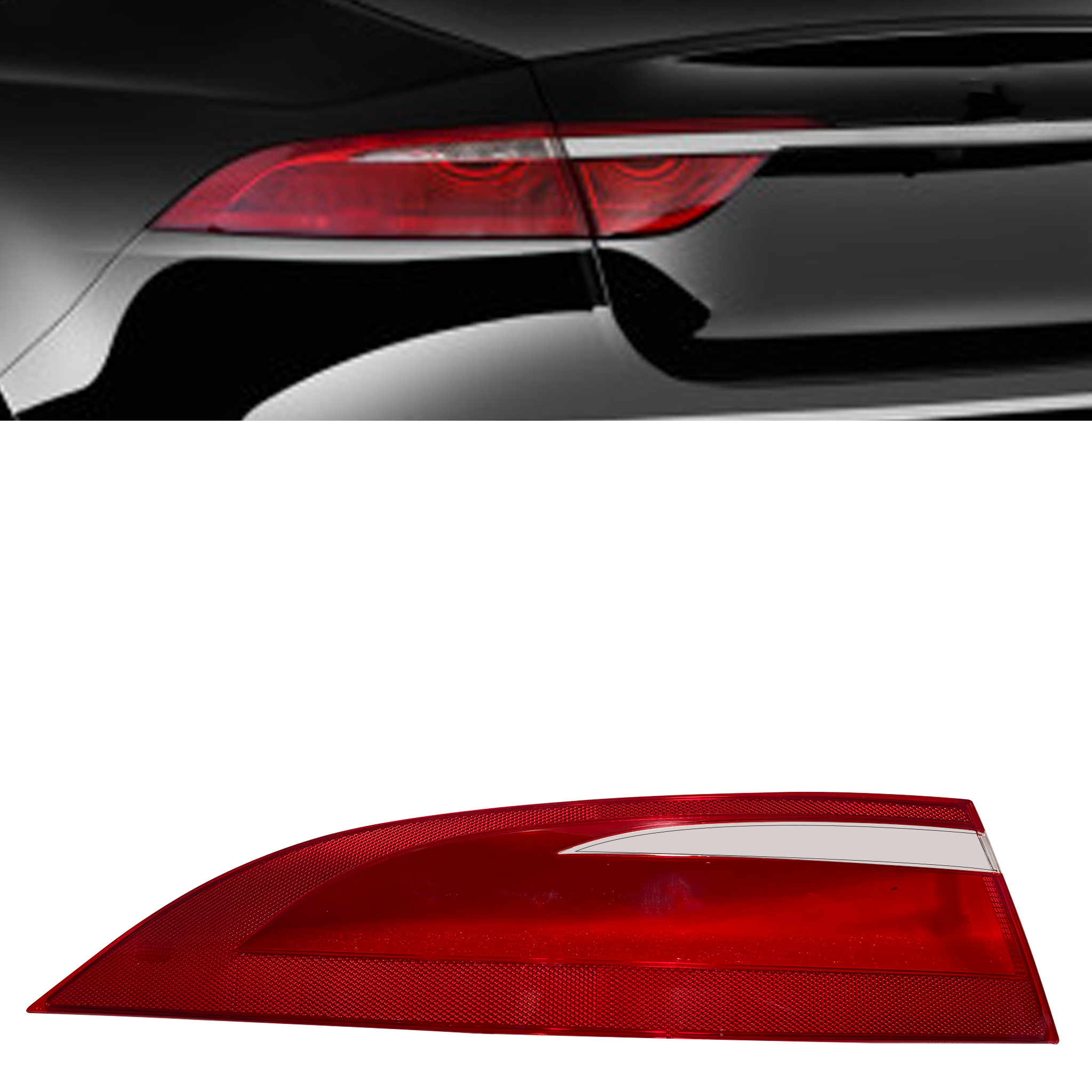 Outer Left (Passenger Side) Tail Lamp Cover for JAGUAR XF X260 (2016-2020)