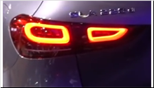 Outer Left (Passenger Side) Tail Lamp Cover for MERCEDES-BENZ GLA-CLASS X157 (2020-2022)