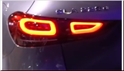 Outer Left (Passenger Side) Tail Lamp Cover for MERCEDES-BENZ GLA-CLASS X157 (2020-2022)