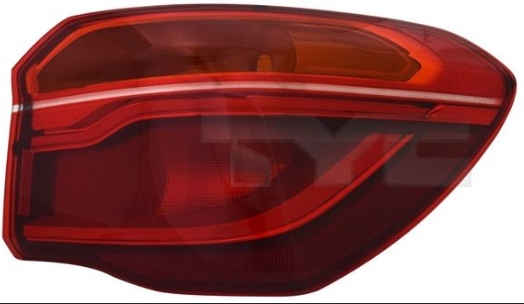 Outer Right Tail Light Assembly for BMW X1 F48 (2015-2022)