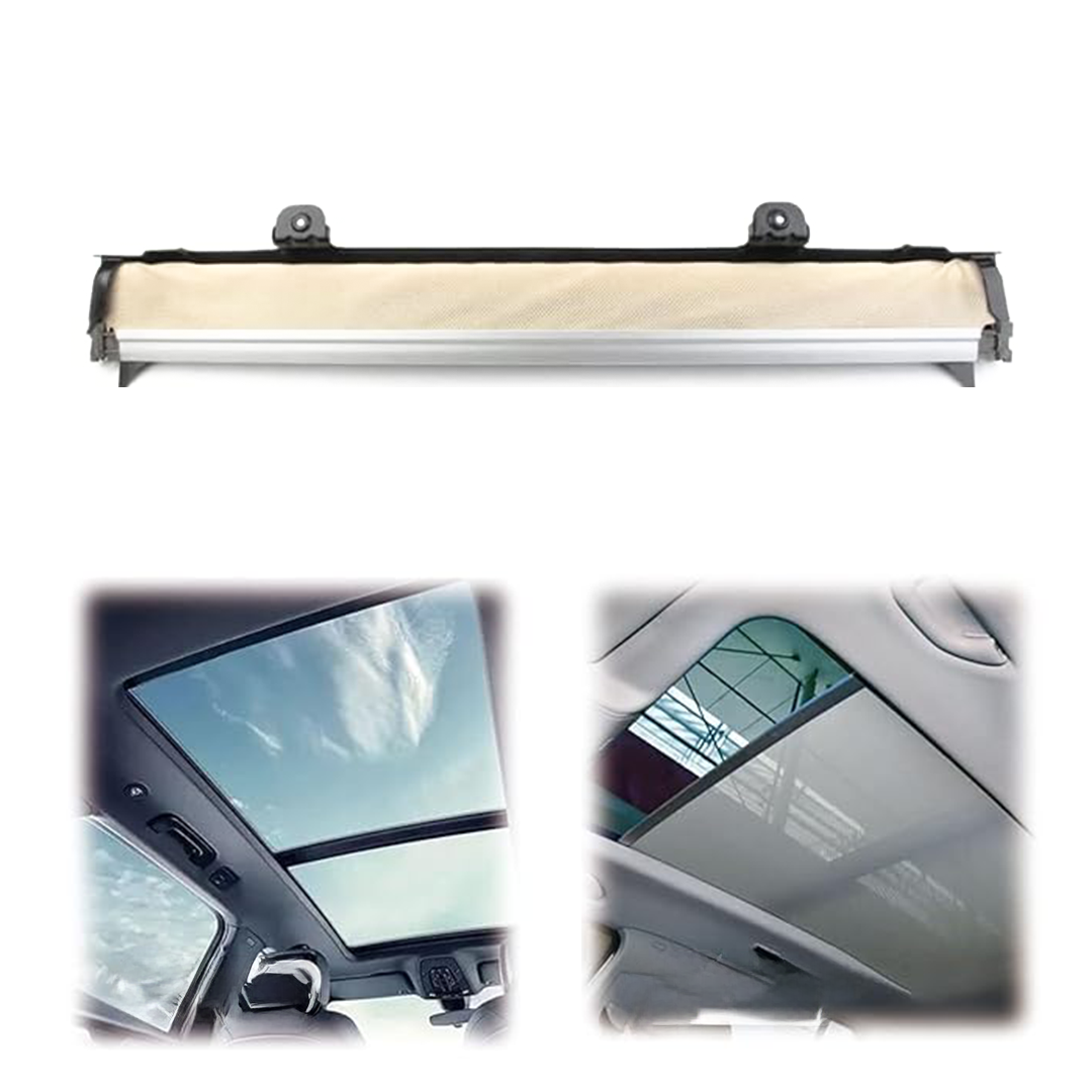 Panoramic Sunroof Curtain Assembly for AUDI Q5 8RB (2008-2017) in Beige color