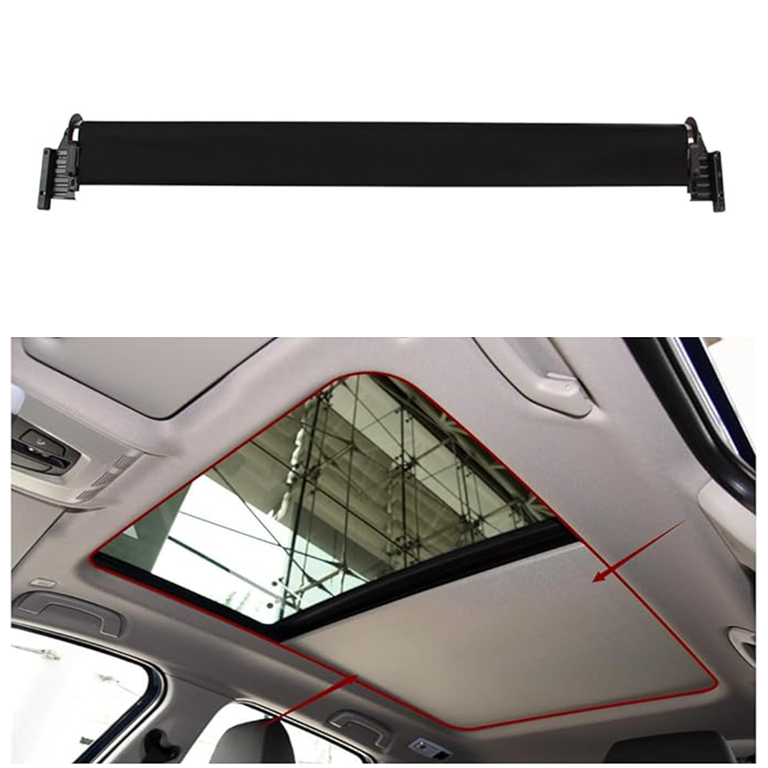 Panoramic Sunroof Curtain Assembly for BMW 5 SERIES GRAN TURISMO F07 (2009-2019) in Black color