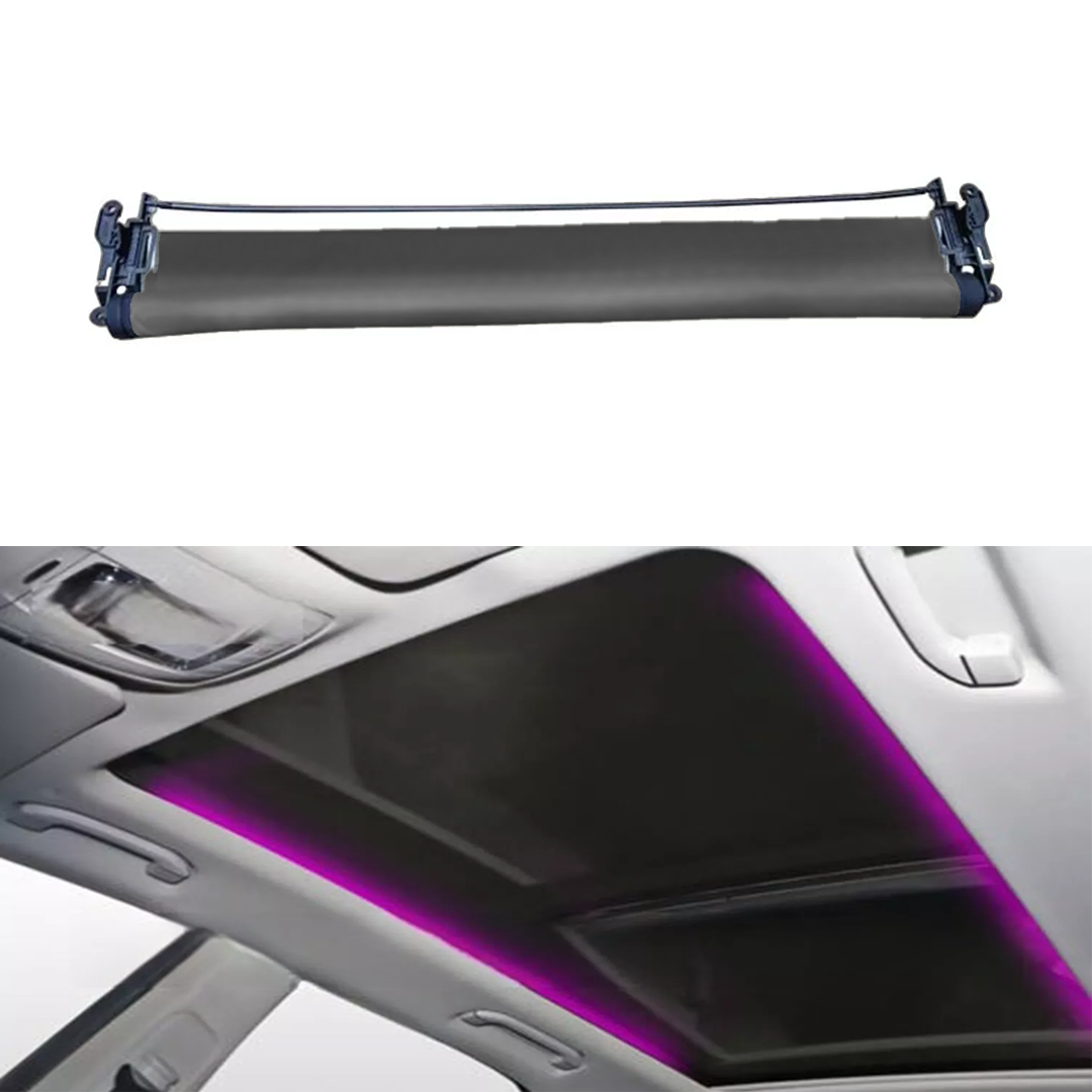Panoramic Sunroof Curtain Assembly for MERCEDES-BENZ GLE W167 (2018-2024) in Black color