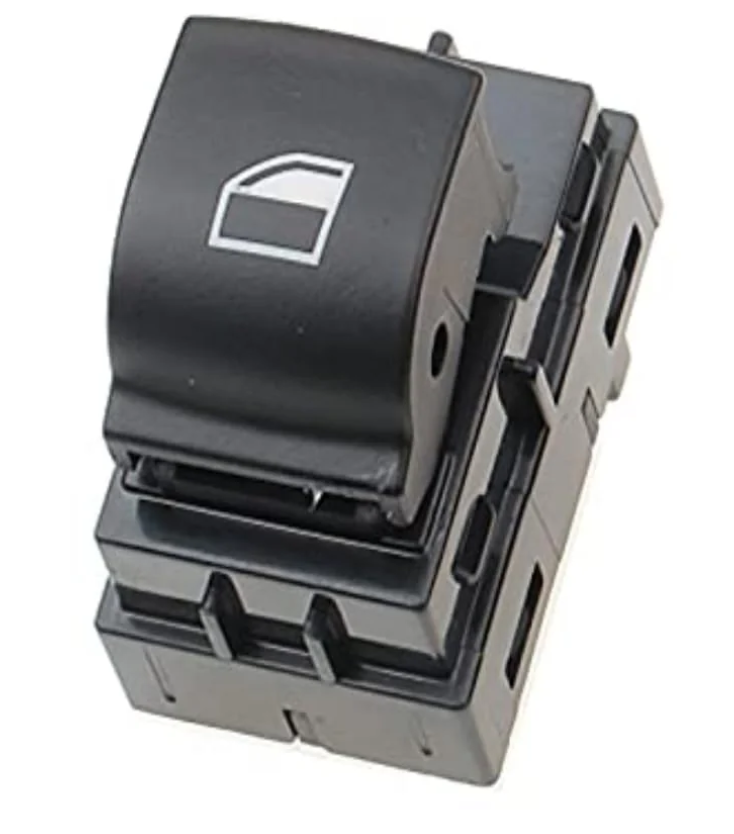 Passenger Power Window Switch for BMW X2 F39 (2018-2022) in Black color 4 Pin