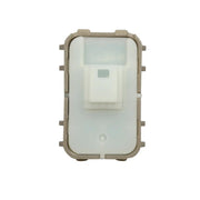 Passenger Power Window Switch for MERCEDES-BENZ C-CLASS W205 (2014-2023) in Beige color 4 Pin White Light With Chrome