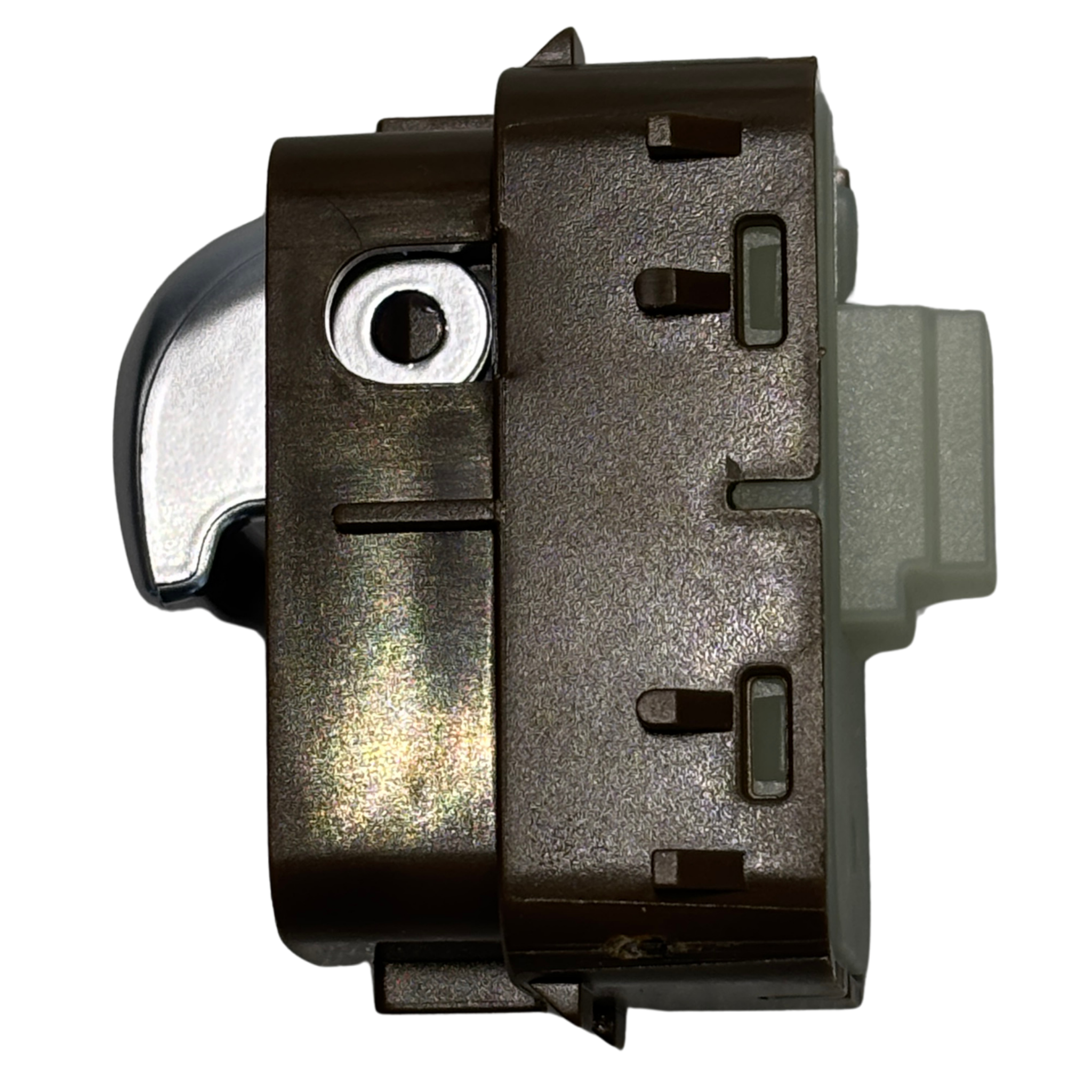 Passenger Power Window Switch for MERCEDES-BENZ C-CLASS W205 (2014-2023) in Brown color White Light With Chrome
