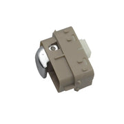 Passenger Power Window Switch for MERCEDES-BENZ E-CLASS W213 (2016-2023) in Beige color 4 Pin White Light With Chrome