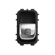 Passenger Power Window Switch for MERCEDES-BENZ E-CLASS W213 (2016-2023) in Black Chrome color White Light