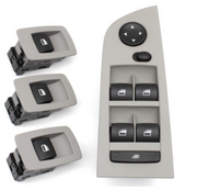 Power Window Switch for BMW 3 Series E90 (2007-2011) in Grey color 4 Pcs Standard Model