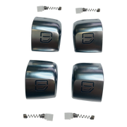 Power Window Switch for MERCEDES-BENZ EQC N293 (2020-2023) in Chrome color