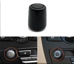 Radio Rotary Knob for BMW X6 E72 (2009-2011) in Black color