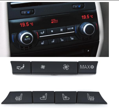 Rear AC Button Set for BMW 4 F36 (2014-2020)