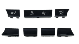 Rear AC Button Set for BMW 5 SERIES G30 (2016-2023) in Black color Model A