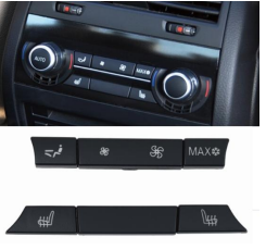 Rear AC Button Set for BMW 6 F12 (2011-2012) 6 Pieces