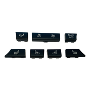 Rear AC Button Set for BMW 7 Series F01 (2008-2015) New Model_2