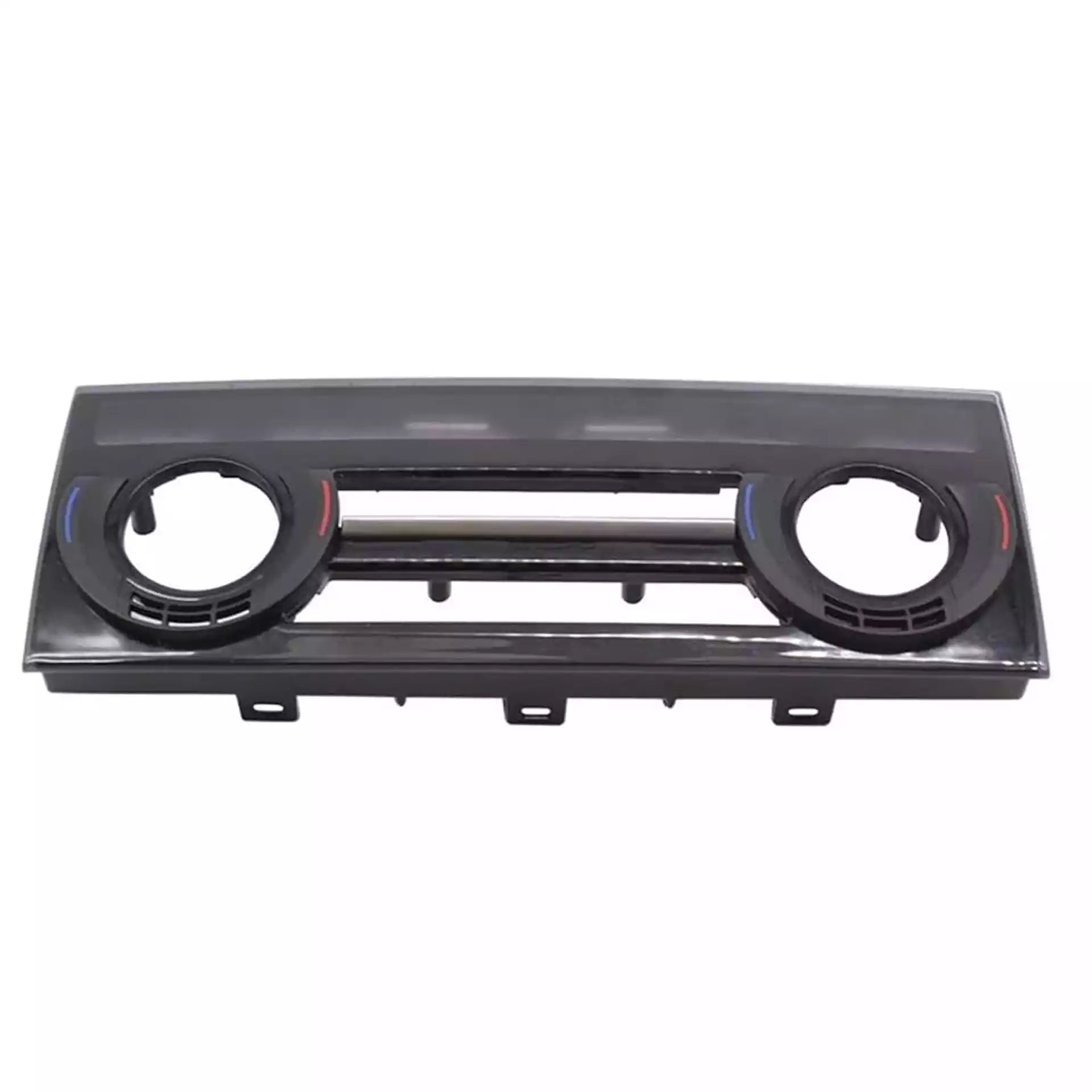 Rear AC Buttons Cover Panel for BMW 6 F06 (2012-2018) in Black color Model A, PC and ABS material