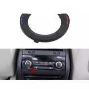 Rear AC Rotary Outer Cover Trim for BMW 6 F06 (2012-2018) in Black color Model B, PC and ABS