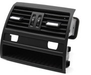 Rear AC Vent Assembly for BMW 5 SERIES F10 (2010-2016) in Chrome color with Heating Buttons