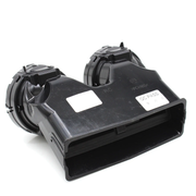 Rear AC Vent Assembly for MERCEDES-BENZ C-CLASS W205 (2014-2023) in Black color High-End Model