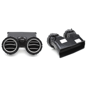 Rear AC Vent Assembly for MERCEDES-BENZ C-CLASS W205 (2014-2023) in Black color High-End Model