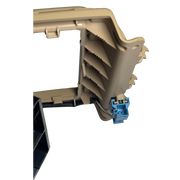 Rear AC Vent Assembly for MERCEDES-BENZ CLS C218 (2011-2017) in Beige color High-End Model