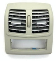 Rear AC Vent Assembly for MERCEDES-BENZ E-CLASS W212 (2014-2016) in Light Gray & Silver color High-End Model