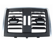 Rear AC Vent Grille for BMW 4 F36 (2014-2020) in Black color High-End Model Model B Chrome